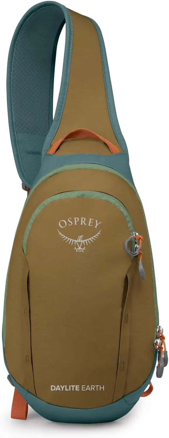 Osprey Daylite Earth Shoulder Sling, Histosol Brown/Cascade Blue