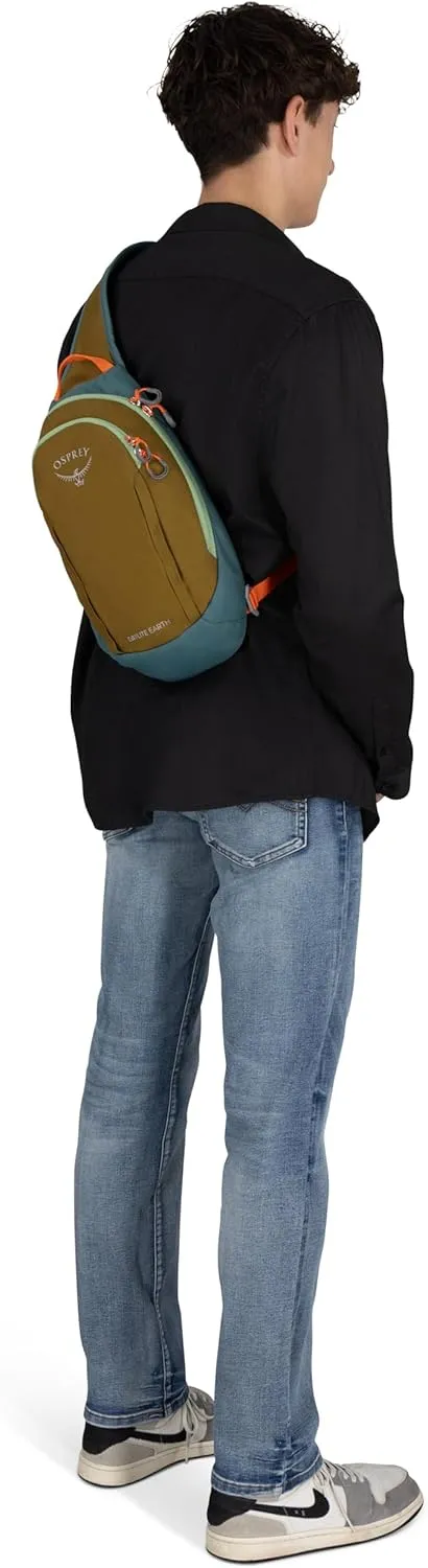 Osprey Daylite Earth Shoulder Sling, Histosol Brown/Cascade Blue