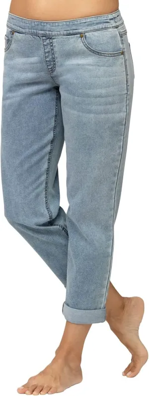 PajamaJeans Boyfriend Jeans for Women - Elastic Waist Jeans