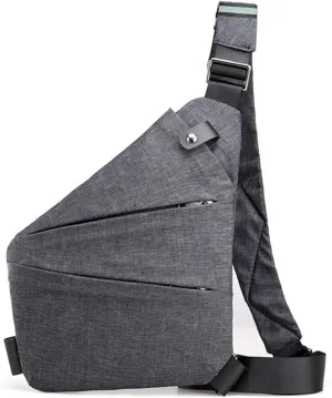 Peak Carry Anti Theft Travel Bag for Women Men, the slim carry crossbody bag Personal Flex Travel Multi Pocket Sling Bag