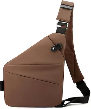 Peak Carry Slim Bag for women, The Slim Carry Sling Bag, Mineneat Anti Theft Travel Cross Body Personal Flex Bag