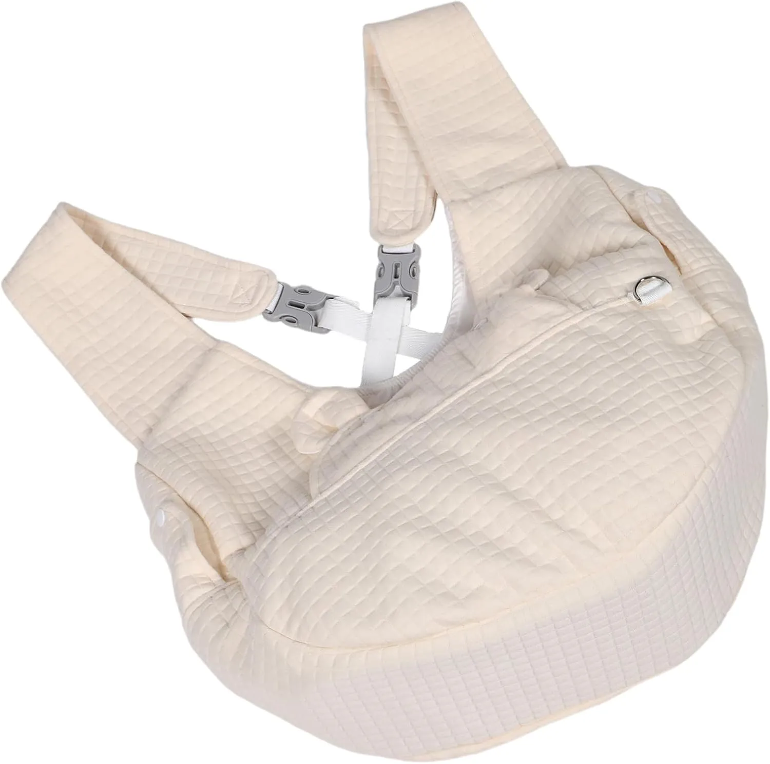 Pet Travel Backpack Soft Sling Carrier for Cats and Small Dogs Portable Dog Sling Bag Chest Carrier and Ventilated Mesh