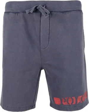 POLO RALPH LAUREN Men's Big & Tall Logo Fleece Short 3LT Navy Blue