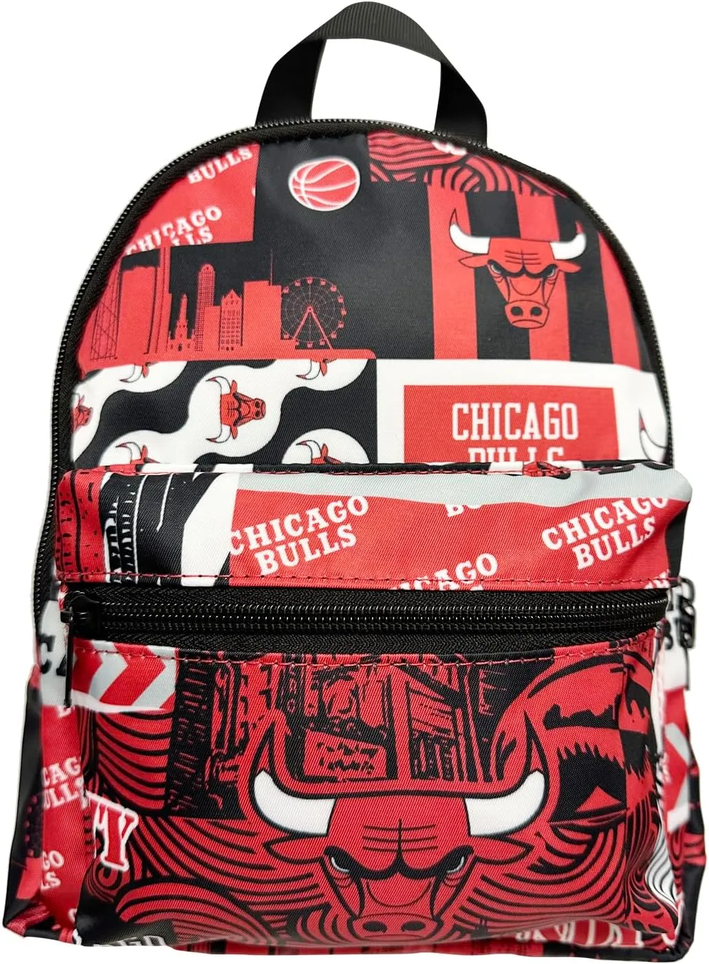 Pro Specialties Group Chicago Bulls Mini Backpack adult bag, perfect for women. Ideal small backpack Waterproof, and trendy