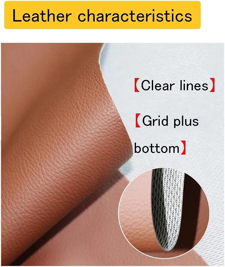 PU Fabric Leather 0.59mm Thick Faux Synthetic Leather Material Sheets for Upholstery Crafts, DIY Sewings, Sofa, Handbag, Hair Bows Decorations(Brownish red,1.6X9m)