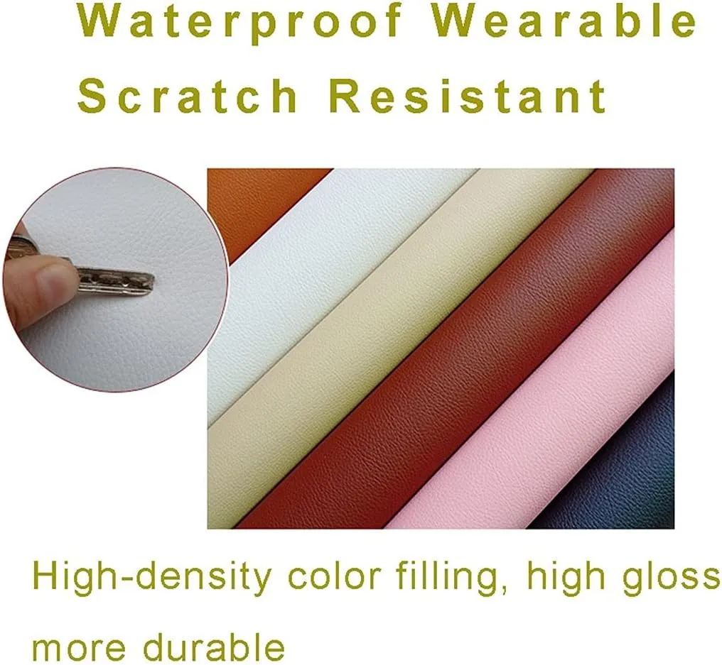 PU Fabric Leather, 63" x 39.4", 0.6mm Thick, Faux Synthetic Leather Material Sheets for Upholstery Craft, DIY Sewing, Sofa, Chair, Handbag, Wallet, Hair Bow, Festival Decoration (Size:1.6x1m)(Dark cof