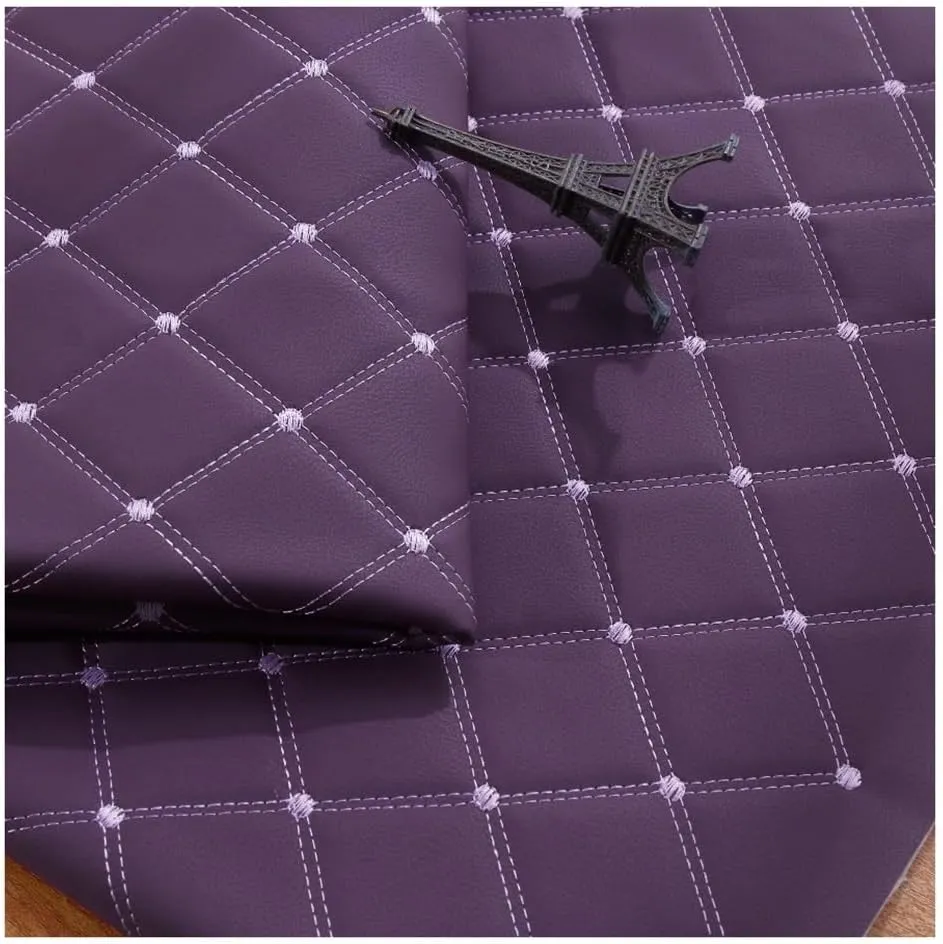 PU Fabric Leather Faux Synthetic Leather Material Sheets Wear-resistant And Elastic Soft Faux Leather for Upholstery Crafts, DIY Sewings, Sofa, Handbag, Hair Bows Decorations, (Size : 1.4×1m/4.59x3.28