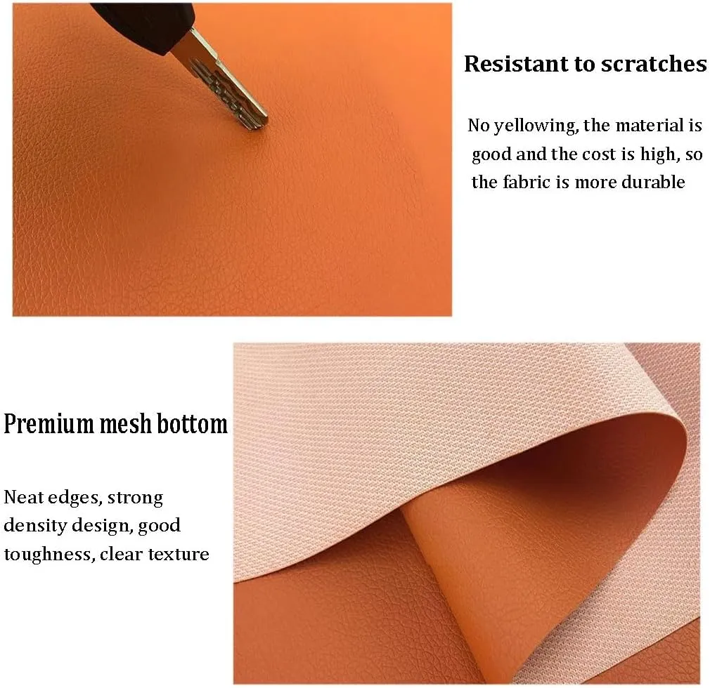 PU Fabric Leather Faux Synthetic Leather Material Sheets Wear-Resistant and Elastic Soft for Upholstery Crafts, DIY Sewings, Sofa, Handbag, Hair Bows Decorations(Peacock Green,1.6X8m)