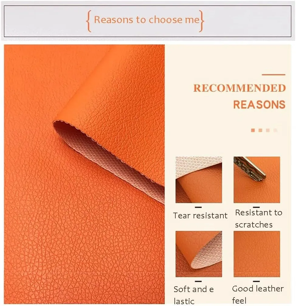PU Fabric Leather Faux Synthetic Leather Material Sheets Wear-Resistant and Elastic Soft for Upholstery Crafts, DIY Sewings, Sofa, Handbag, Hair Bows Decorations(Peacock Green,1.6X8m)