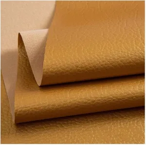 PU Fabric Leather140 X 100 cm, Leatherette Faux Leather Upholstery Crafts DIY Sewings Sofa Handbag Car Seat Hair Bows Decorations(Golden,1.4X7m)