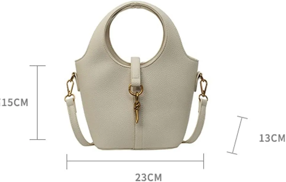 PU Vegan Leather Hobo Bags for Women Versatile Shoulder Cross Body Bags Trendy Small Tote Purse Casual Handbag