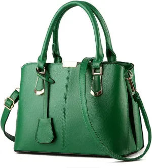 Purses and Handbags for Women Fashion Ladies PU Leather Top Handle Satchel Shoulder Tote Bags Light Blue