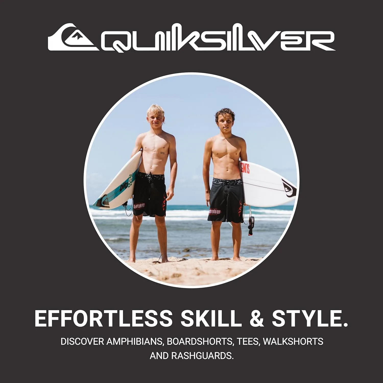 Quiksilver Boys' Pull-on Comfort Stretch DNA Beach Pants