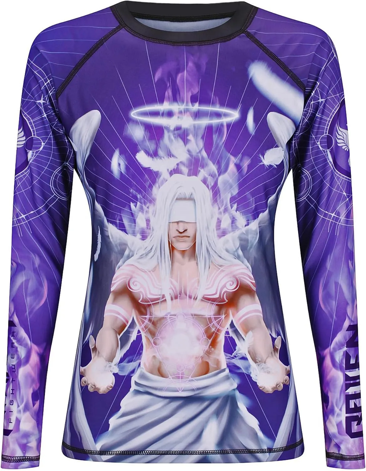 Raven Fightwear Women's Archangel BJJ Rash Guard MMA