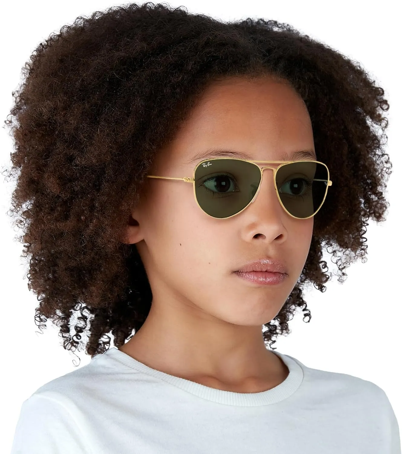 Ray-Ban Kids' RJ9506S Metal Aviator Sunglasses