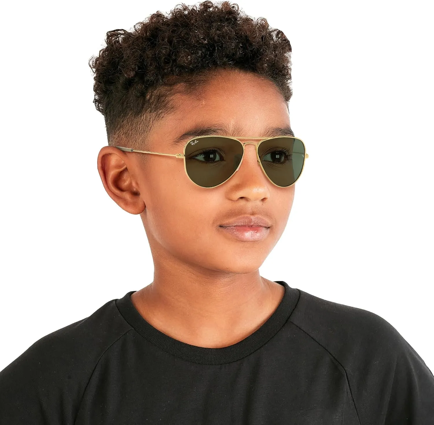 Ray-Ban Kids' RJ9506S Metal Aviator Sunglasses