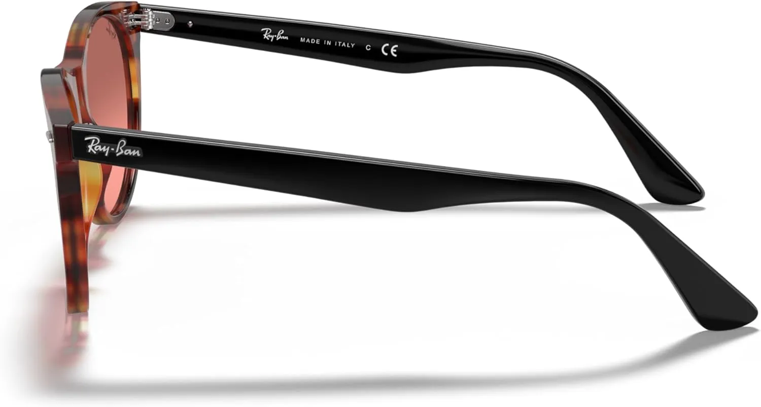 Ray-Ban Men's RB2185 Wayfarer Ii Evolve Photochromic Round Sunglasses