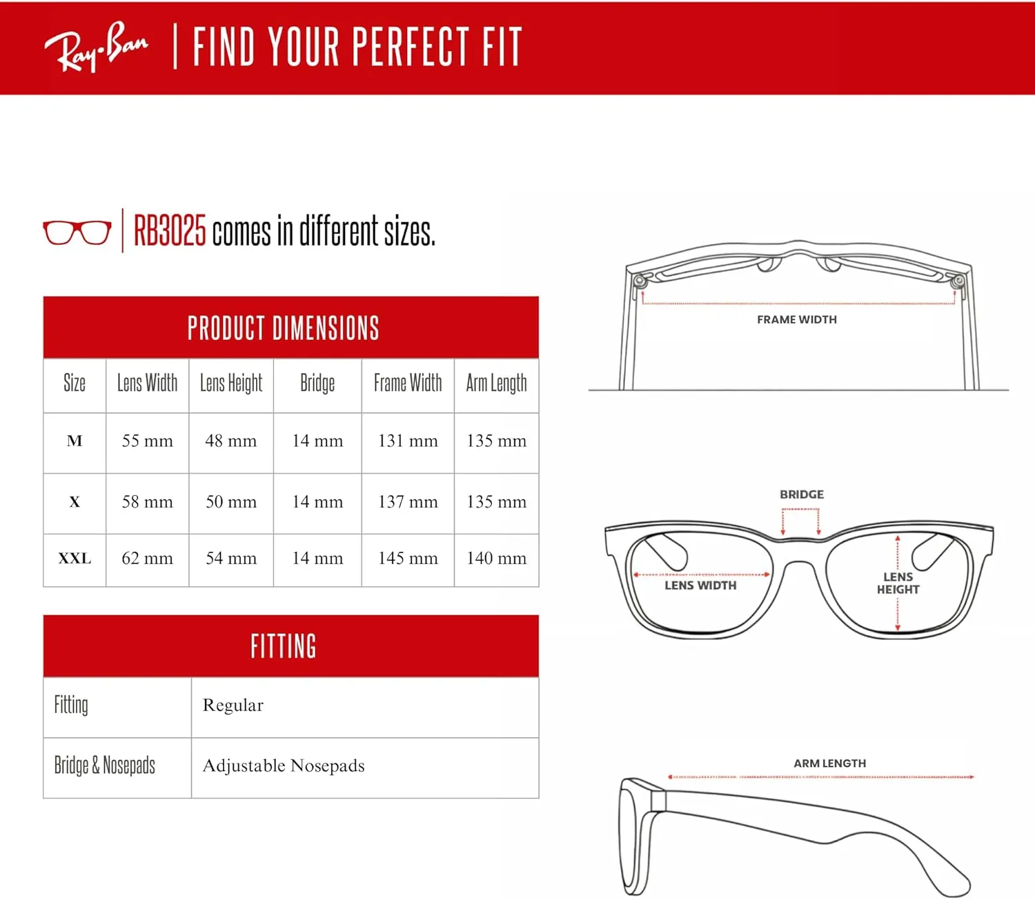 Ray-Ban RB3025 Metal Aviator Sunglasses For Men For Women   BUNDLE with Designer iWear Eyewear Care Kit