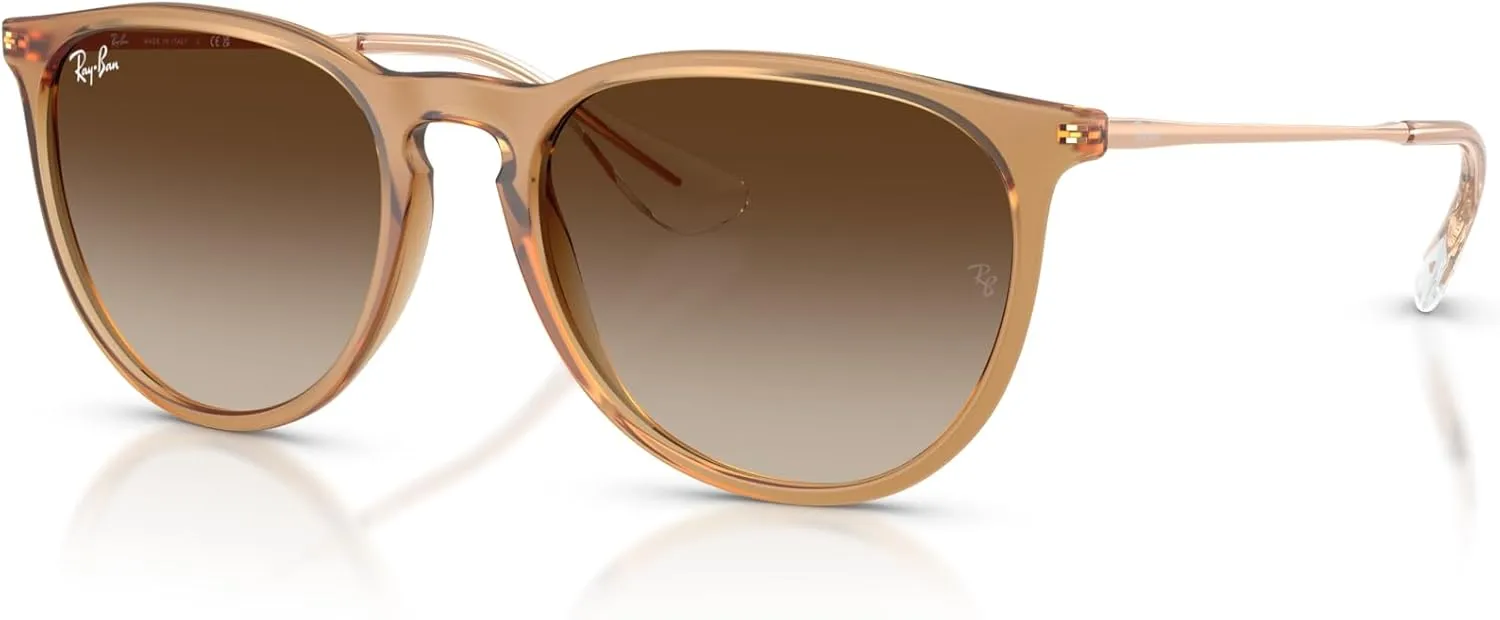 Ray-Ban RB4171F Erika Low Bridge Fit Round Sunglasses