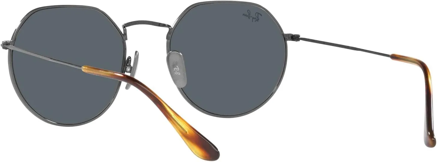 Ray-Ban RB8165 Jack Titanium Round Sunglasses