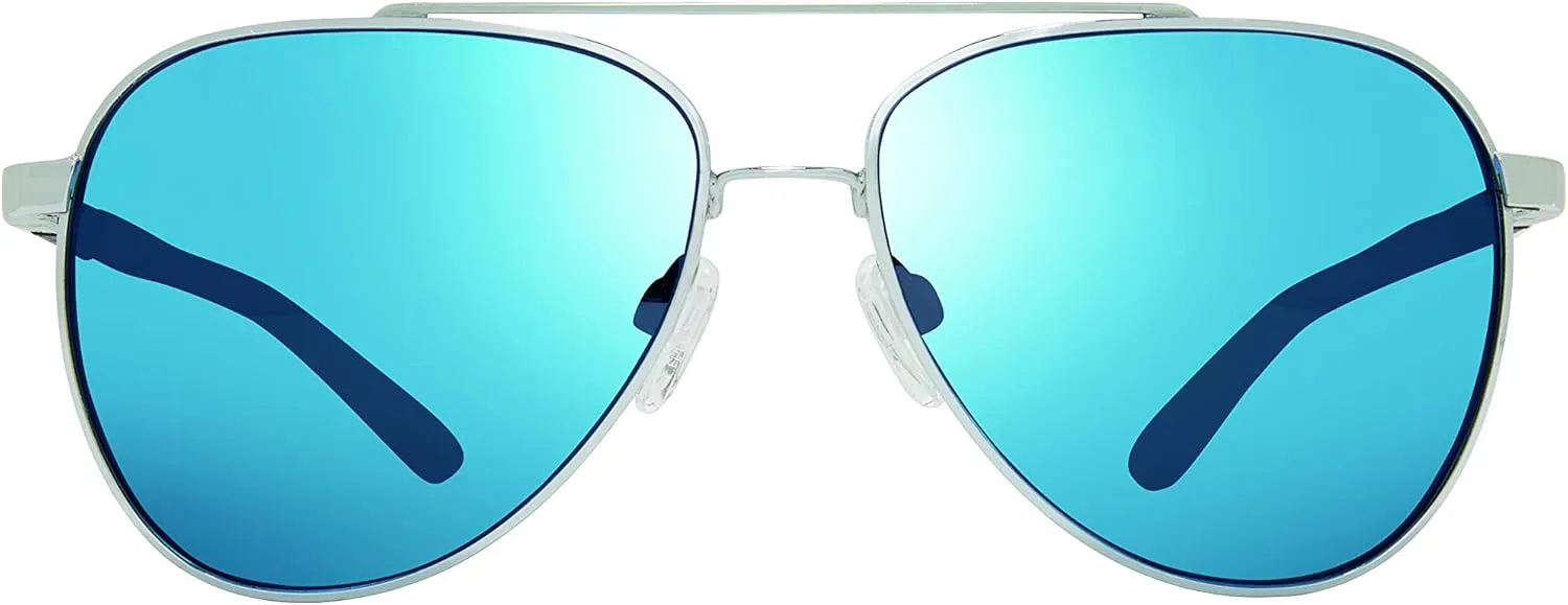 Revo Sunglasses Arthur: Polarized Crystal Glass Lens with Metal Aviator Frame