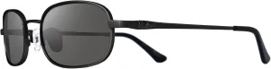 Revo Sunglasses Cobra: Polarized Crystal Glass Lens with Stainless Steel Round Frame