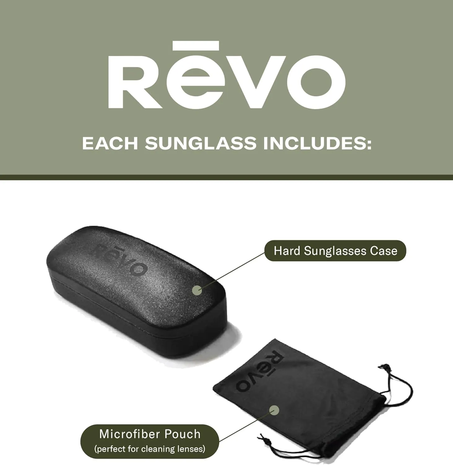 Revo Sunglasses Cobra: Polarized Crystal Glass Lens with Stainless Steel Round Frame