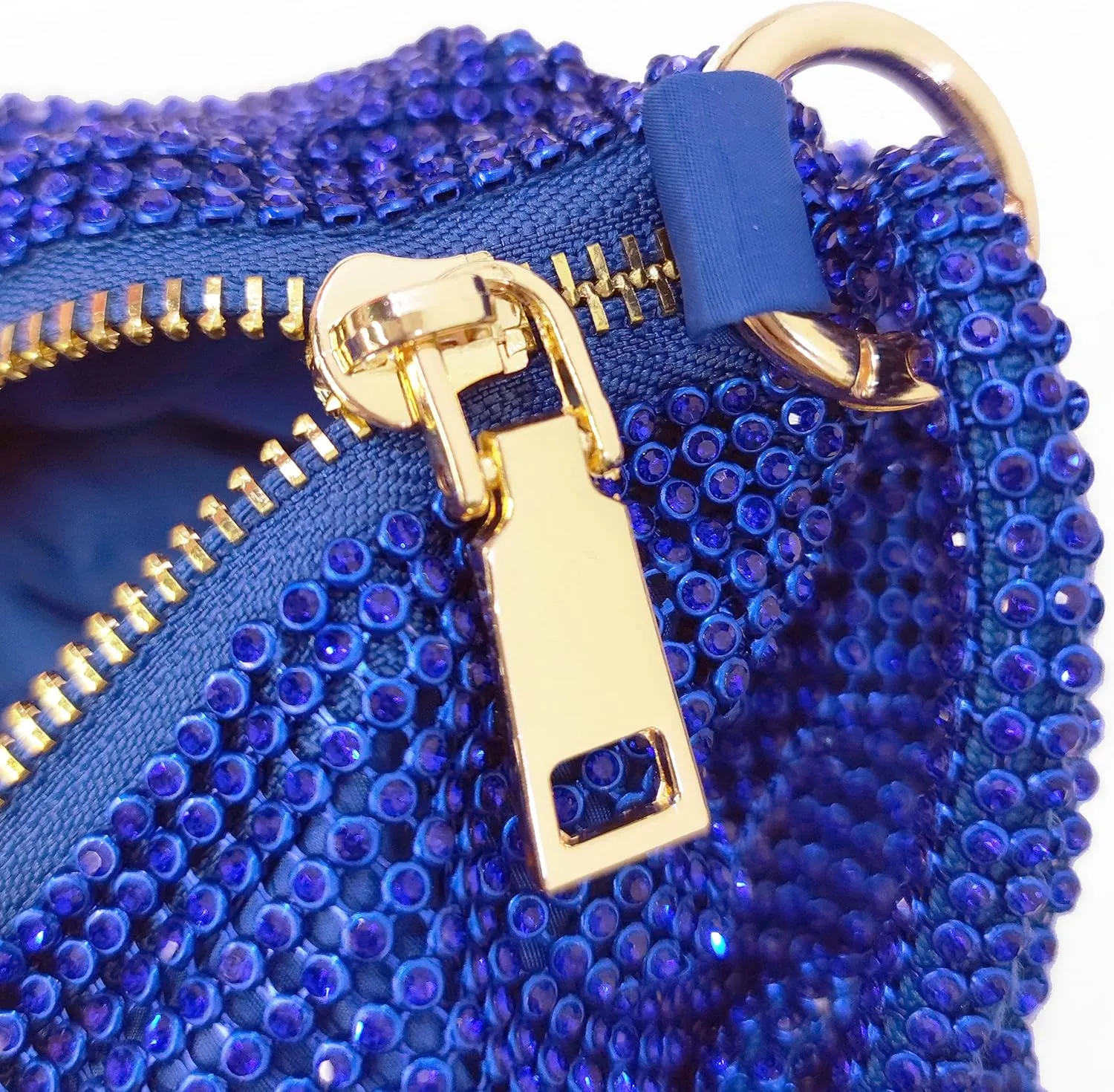 Rhinestone Hobo Bag for Women Rhinestone Purses Sparkly Evening Handbag Shiny Diamond Purse for Wedding Parties 2024