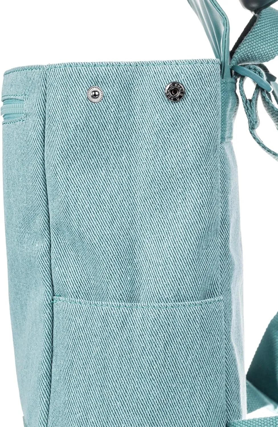 Roxy Women's Fashionable 7L Melting Spot Small Backpack Bag w/Adjustable Straps and Flap Closure, Mineral Blue