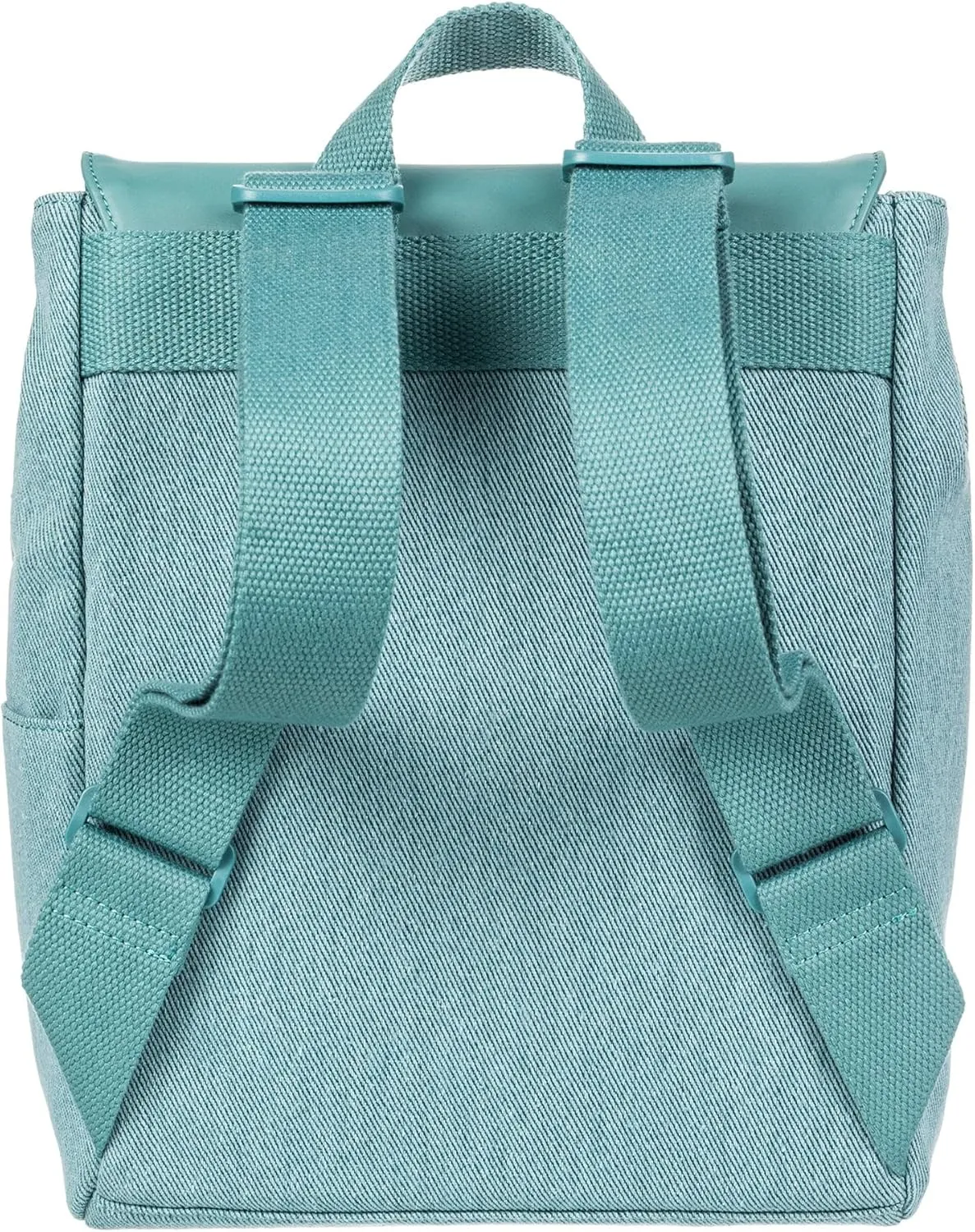 Roxy Women's Fashionable 7L Melting Spot Small Backpack Bag w/Adjustable Straps and Flap Closure, Mineral Blue
