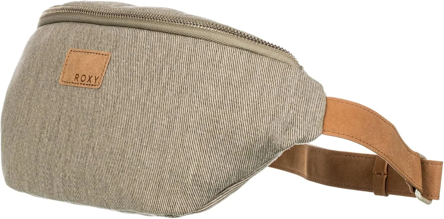 Roxy Women's Sling Bag | Crochet | Woven | Fanny Pack | Waist Bag | Travel | Beach | Vacation | Natural