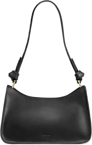 S-ZONE Leather Shoulder Bags for Women Small Shoulder Purse Handbags Clutch Hobo Bag Cute Purses