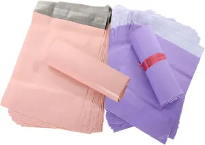 Sanitary Napkin Disposal Bags, Feminine Hygiene Disposal Bags, Self-Sealing Seal and Privacy Protection, 100 Pcs Pink Bags and 100 Pcs Purpl Bags
