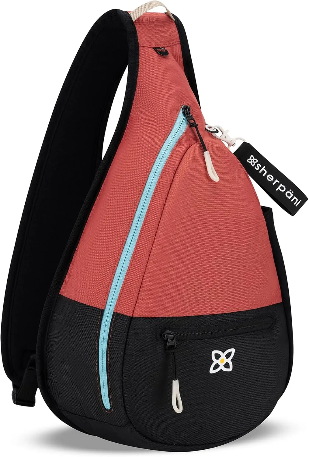 Sherpani Esprit, Sling Backpack, 10L Travel Bag, Women Shoulder Sling Purse, Crossbody Backpack, Sling Pack, Travel Gifts for Mothers Day 2025, RFID Protection, Fits 10 Inch Tablet (Reef)