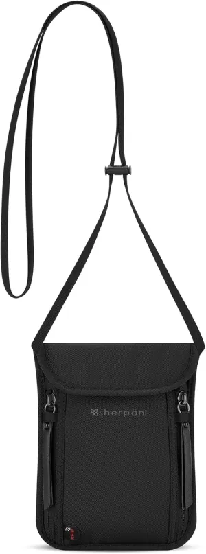 Sherpani Piper, RFID Blocking Neck Wallet, Secure Neck Pouch, Stylish Travel Pouch, Passport Holder for Women
