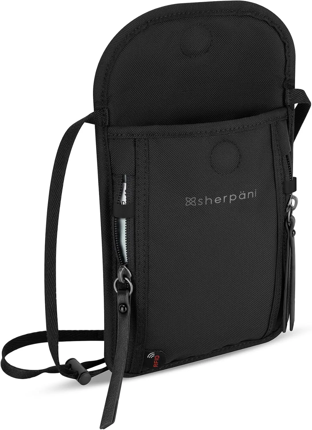 Sherpani Piper, RFID Blocking Neck Wallet, Secure Neck Pouch, Stylish Travel Pouch, Passport Holder for Women