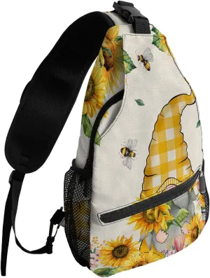 Sling Bag Crossbody Bag for Women Men Waterproof Hiking Backpack Lightweight Chest Shoulder Bag Daypack for Travel