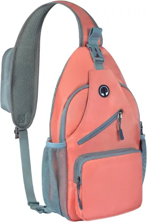 Sling Bag for men Crossbody Shoulder Backpack Chest Bag Travel Hiking Daypack