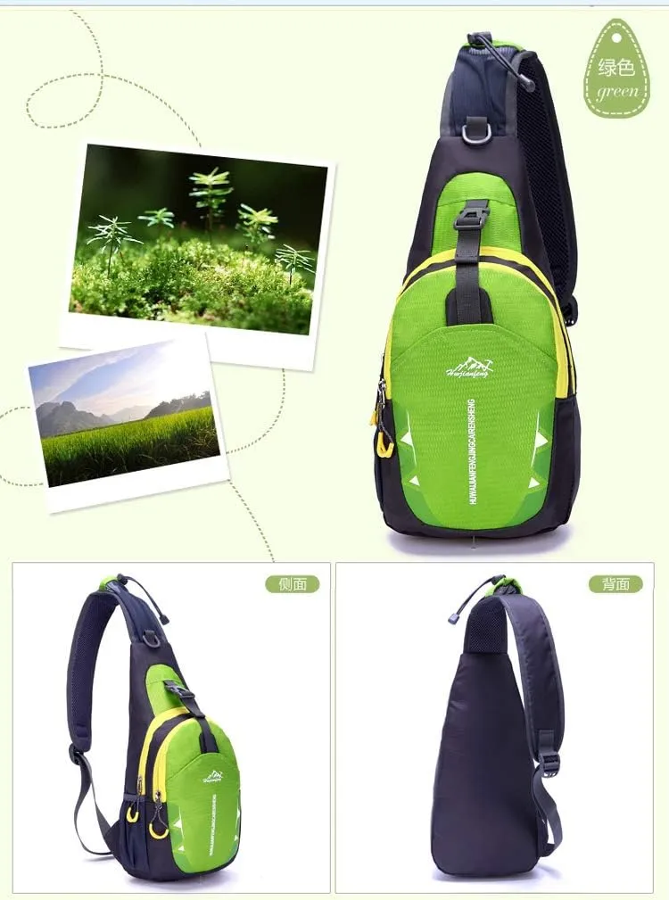 Sling Bag, Shoulder Backpack Chest Pack Causal Crossbody Daypack for Women Men