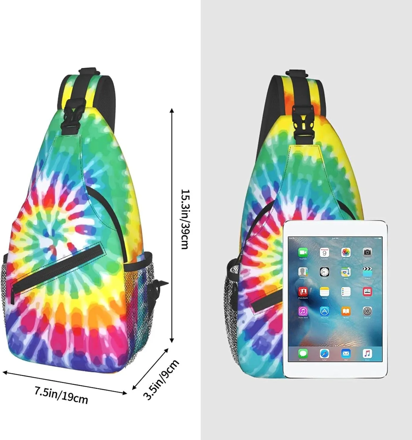 Sling Bag Women Men Backpack Crossbody Bag Travel Hiking Casual Sport Climbing Runners Daypack Waterproof