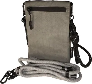 Small Nylon Crossbody Bags for Women Men, Foldable Lightweight Sacoche with Zippers Sling Bag with Adjustable Strap