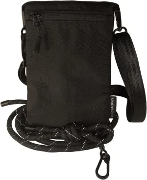 Small Nylon Crossbody Bags for Women Men, Foldable Lightweight Sacoche with Zippers Sling Bag with Adjustable Strap