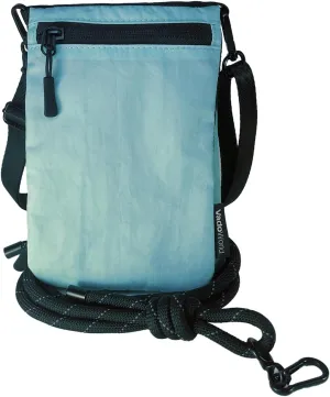 Small Nylon Crossbody Bags for Women Men, Foldable Lightweight Sacoche with Zippers Sling Bag with Adjustable Strap