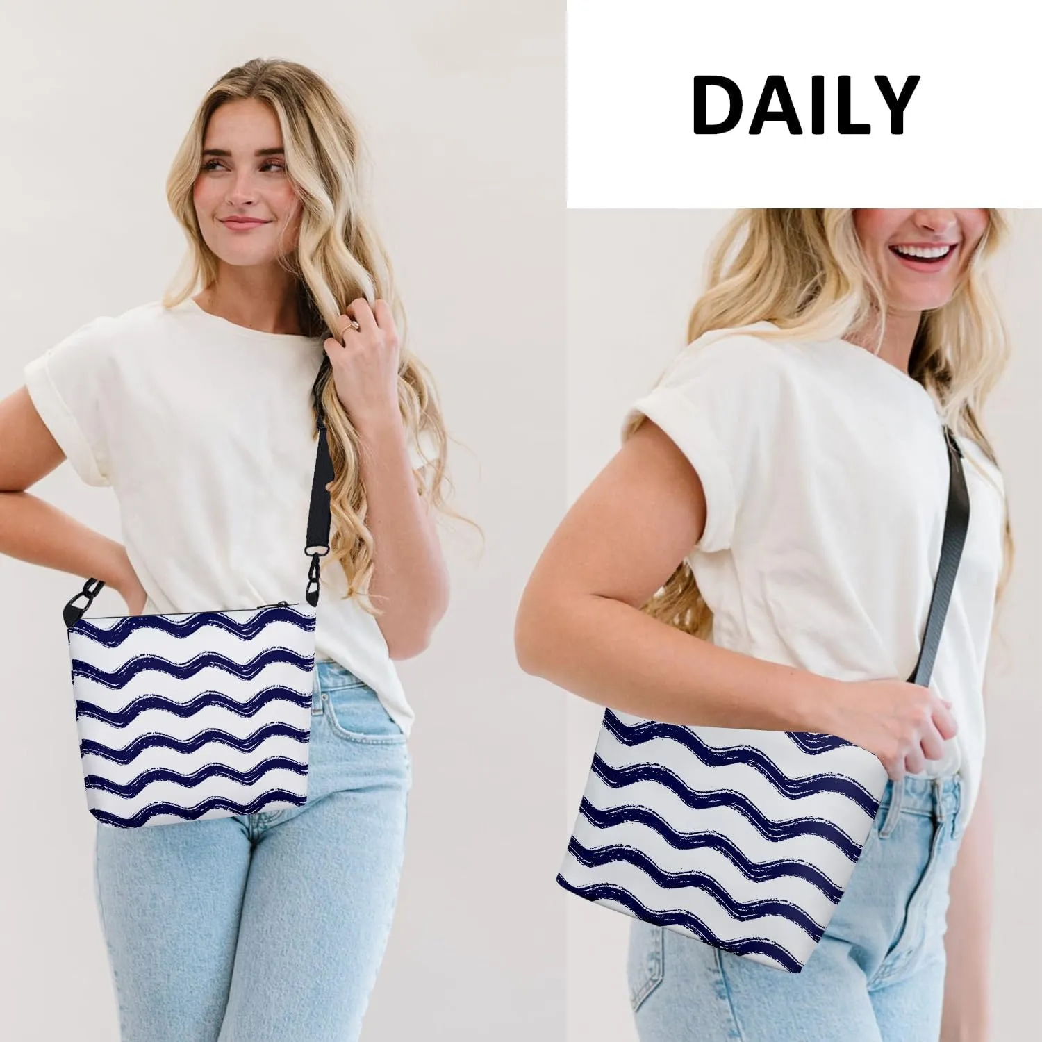 Small Sling Backpack Crossbody Bags Women,Monogram Initial Waterproof Chest Bag Daypack Fanny Pack Cross Body Bag Outdoors