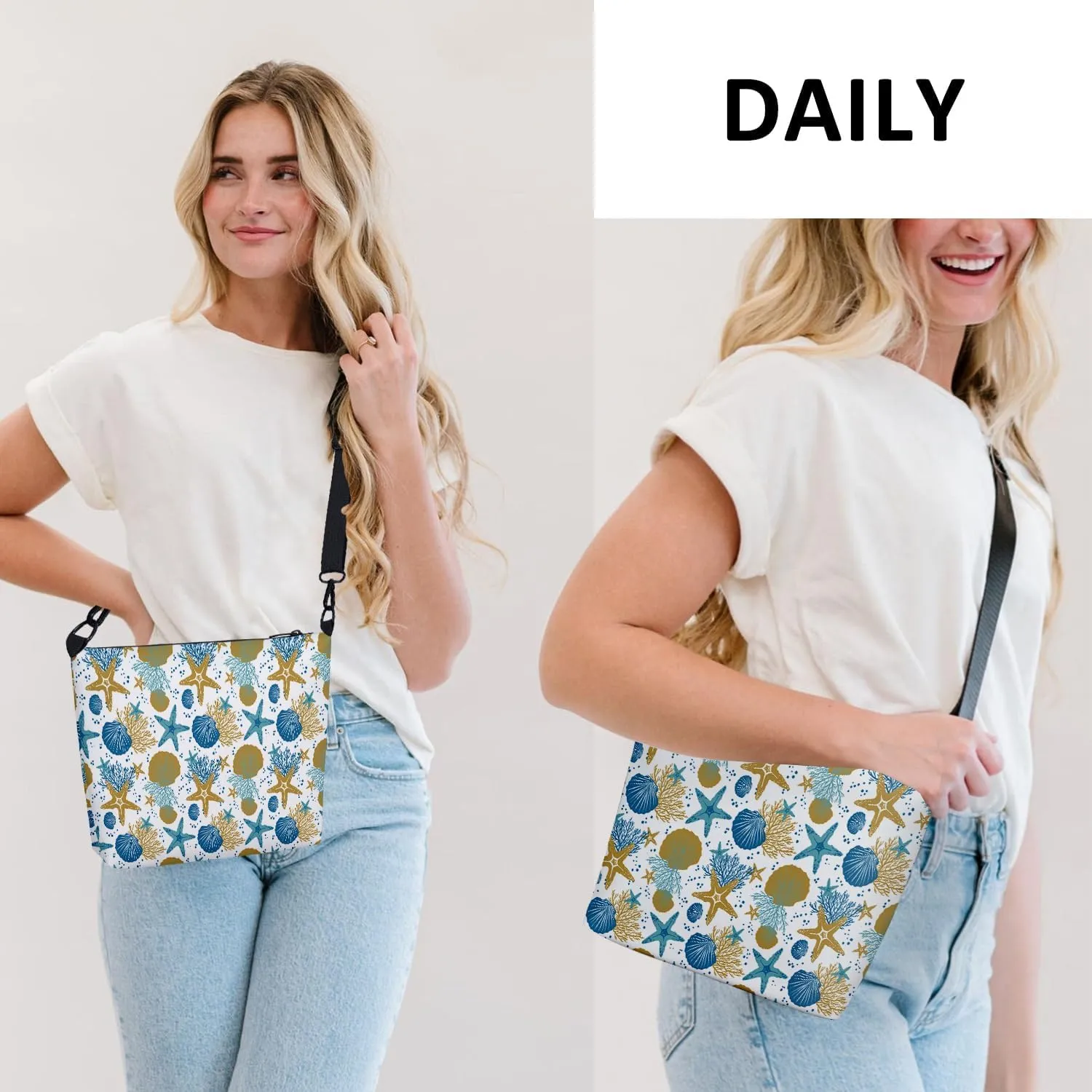 Small Sling Backpack Crossbody Bags Women,Monogram Initial Waterproof Chest Bag Daypack Fanny Pack Cross Body Bag Outdoors