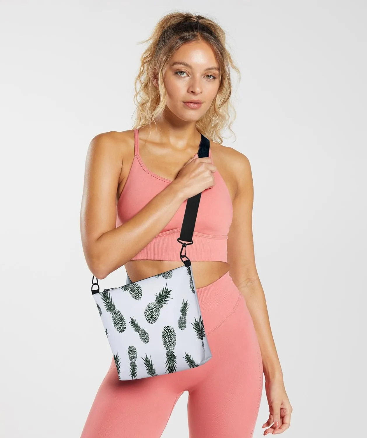 Small Sling Backpack Crossbody Bags Women,Monogram Initial Waterproof Chest Bag Daypack Fanny Pack Cross Body Bag Outdoors