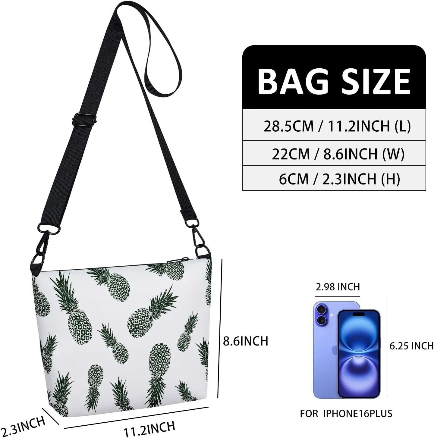 Small Sling Backpack Crossbody Bags Women,Monogram Initial Waterproof Chest Bag Daypack Fanny Pack Cross Body Bag Outdoors