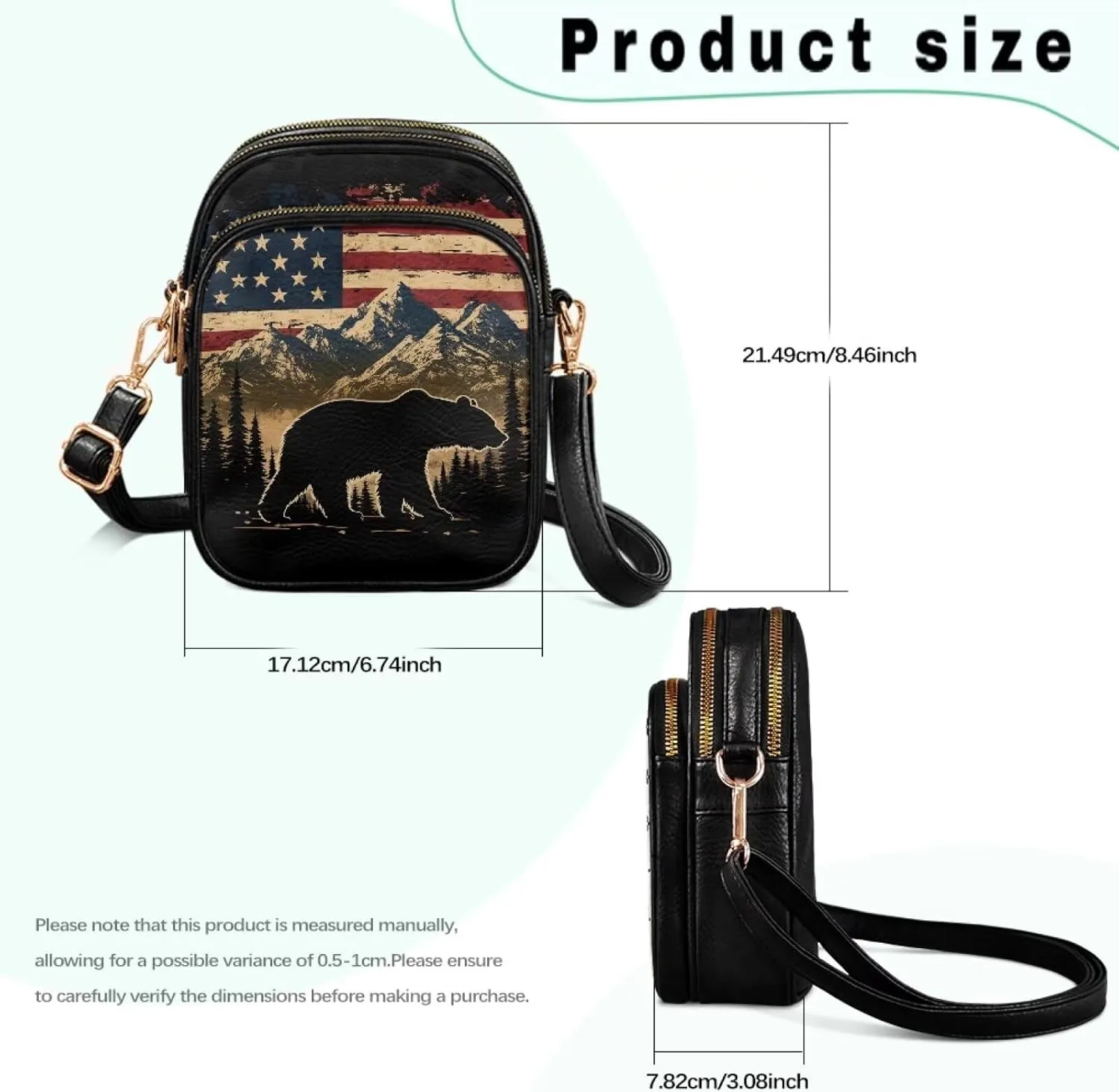 Small Sling Bag for Women Crossbody Purse Womens Crossbody Cell Phone Purse Holder Wallet Satchel Handbags