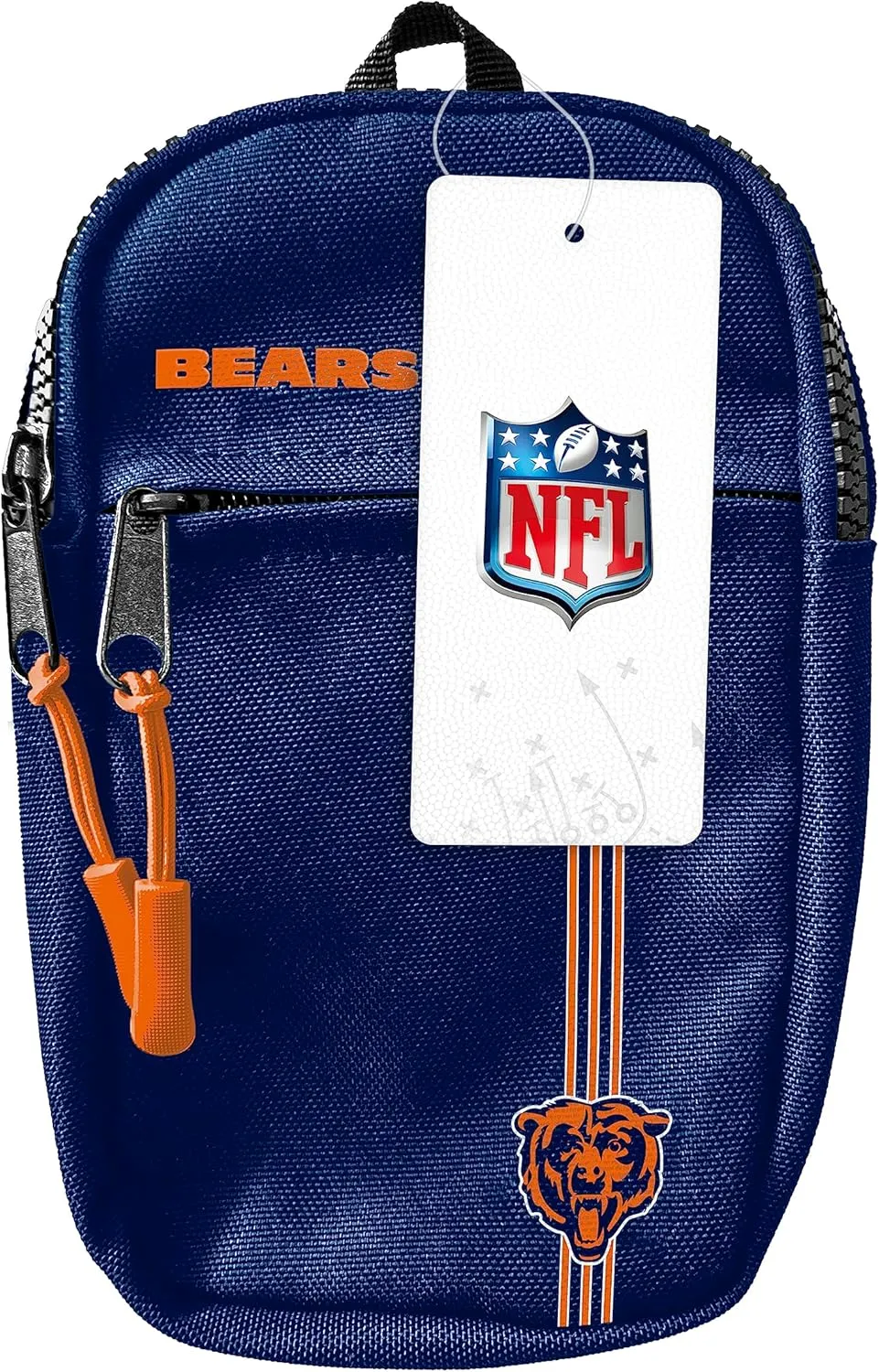 SOAR Unisex Crossbody Tech Adjustable Strap Travel Backpack Officially Licensed NFL, Mini Sling Bag