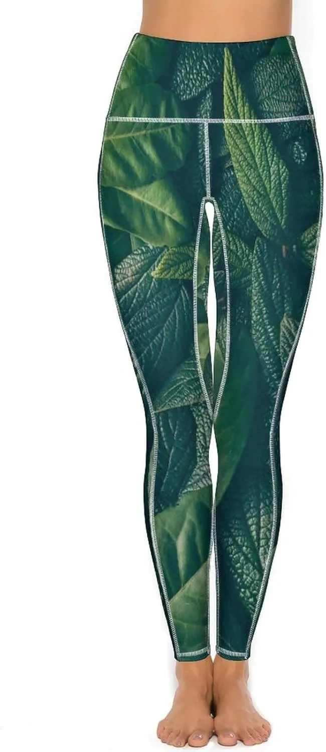 Soft Tummy Control Yoga Pants with Pockets, Women High Waist Leggings(S-2XL)